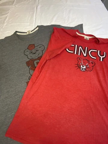 Homage University of Cincinnati Bearcats Basketball Shirt XXL RETRO LOT OF 2 Cover