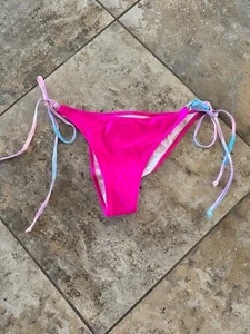 Beach Sissi NWOT Women's Size Large Bikini Swimsuit Bottom Pink - Picture 1 of 6