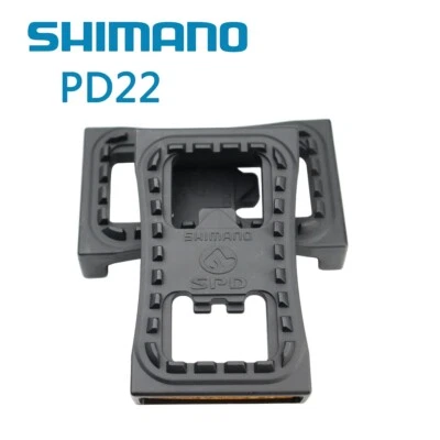 Shimano SM-PD22 SPD Cleat Flat Pedal Adapters Pair with Reflector M540 M780 M520 - image 1 of 4