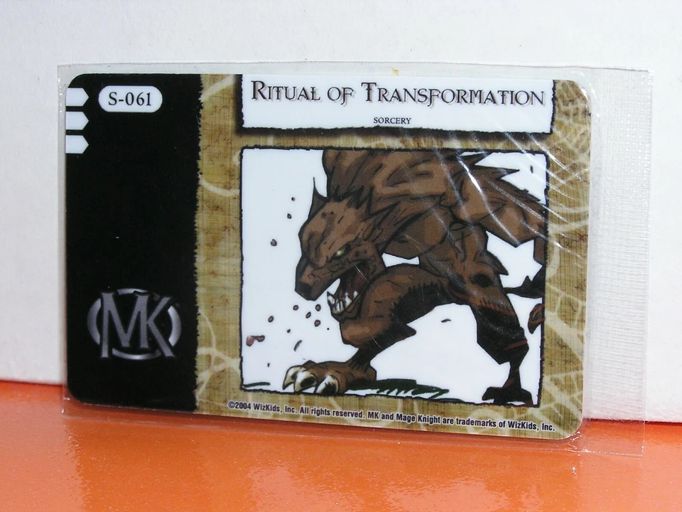 Tarjeta Mágica Caballero Mago S-061 Ritual de Transformación Foto 1 de 1