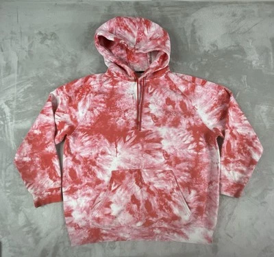 Balance Athletica Para Mujer L Gran Tamaño Tie-Dye Sudadera con Capucha Rosa M Pullover Sudadera Foto 1 de 4