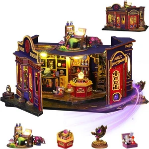 Mostop DIY Miniature House Kit - Magic Tiny House Kit with Open-able Door - Mini - Picture 1 of 7