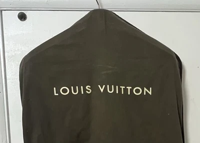 LOUIS VUITTON Garment Bag Authentic Costume Bag Canvas Brown Zip LV - Image 1 of 4