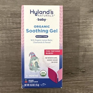 Hyland's Naturals Baby Organic Soothing Gel Nighttime Exp. 11/25 Teething - Picture 1 of 5