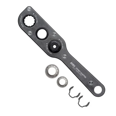 ANEX AOA-19S1 Offset Adapter Socket Set 17mm 19mm 21mm Japan Tool - Image 1 of 3