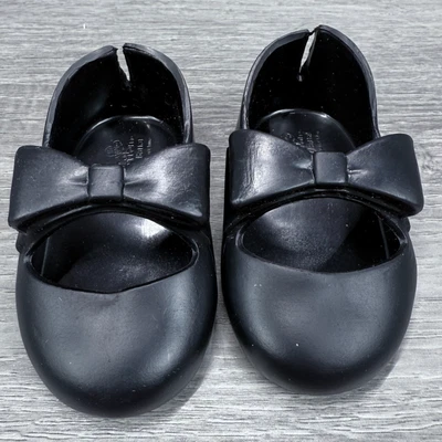 Our Generation Battat 18" Muñeca Noelle's Vacaciones Negro Zapatos de Vestir Solo Foto 1 de 4