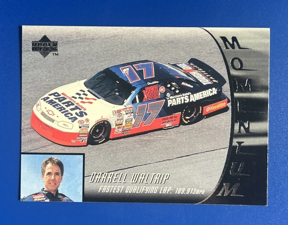 1997 Upper Deck Victory Circle Momentum Darrell Waltrip #67 HOF - Image 1 of 2