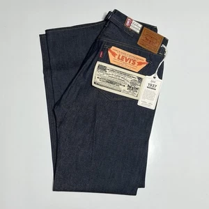NWT Levi's LVC 1937 501xx Jeans 36x34 Made in Japan Cinchback Selvedge - Picture 1 of 16