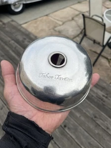 Selten Vintage Tahoe Tavern Gorham Silber Speiseteller Abdeckung Kalifornien Nevada Hotel - Bild 1 von 7