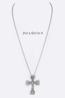 COLLAR WESTERN CADENA CRUZADA NUEVO Foto 1 de 2