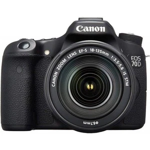 Canon EOS 70D Lens Kit EF-S18-135mm F3.5-5.6 IS STM - Picture 1 of 2