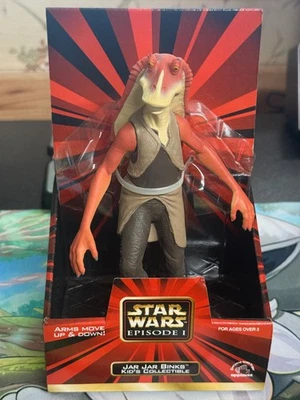 Star Wars Episodio 1 Tarro Tarro Binks Niño Figura Coleccionable Nuevo Foto 1 de 2