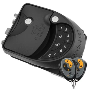 Class C Charter Keyless Entry Keypad and Handle with Fob, All Metal RV Door L... - Picture 1 of 7
