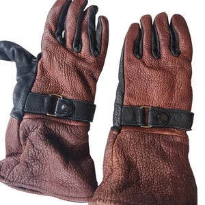 Guantes Grifter para mujer grandes de cuero para montar motocicleta motociclista invierno hechos en EE. UU. - Imagen 1 de 9