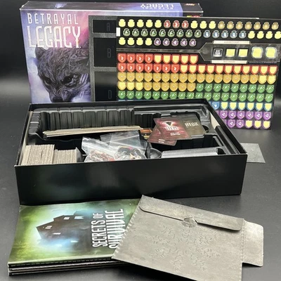 Juego Avalon Hill Betrayal Legacy 2018 jugado ver detalles Foto 1 de 4
