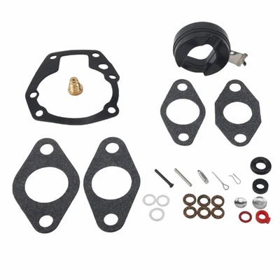 Carburetor Kit w/Float For Johnson Evinrude 5hp 5.5hp 6hp 7.5 hp 10hp 15hp 18hp Foto 1 de 4
