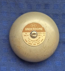 Vintage V & E Friedland Underdome Bell - No 300/79 - Untested - Made In England - Picture 1 of 6