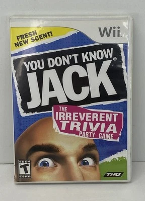 You Don't Know Jack The Irreverent Trivia (2010 Nintendo Wii) Complete EUC - Image 1 of 4