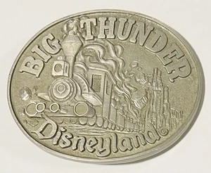 Disneyland Big Thunder Mountain Gürtelschnalle Zinn Walt Disney Productions 1979 - Bild 1 von 7