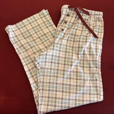 "Pantalones de pijama Secret Treasures para mujer pequeños 4/6 salón ropa larga entrepierna 30""" Foto 1 de 4