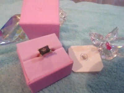 Nuevo en caja Anillo Swarovski STILLA MATRIX COCKTAIL Cristal Talla 5 #5697985 Caja Rosa SWRT Foto 1 de 4