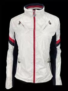 MONCLER Damen Designer Wind Jacke Luxus Biker Jacke Gr.M - Bild 1 von 12