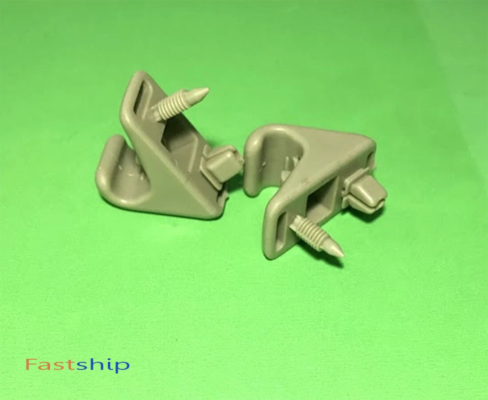 Pair Interior Sun Visor Hook Clip Bracket For Toyota Hilux Vigo MK6 MK7 04 - 15 Foto 1 de 1