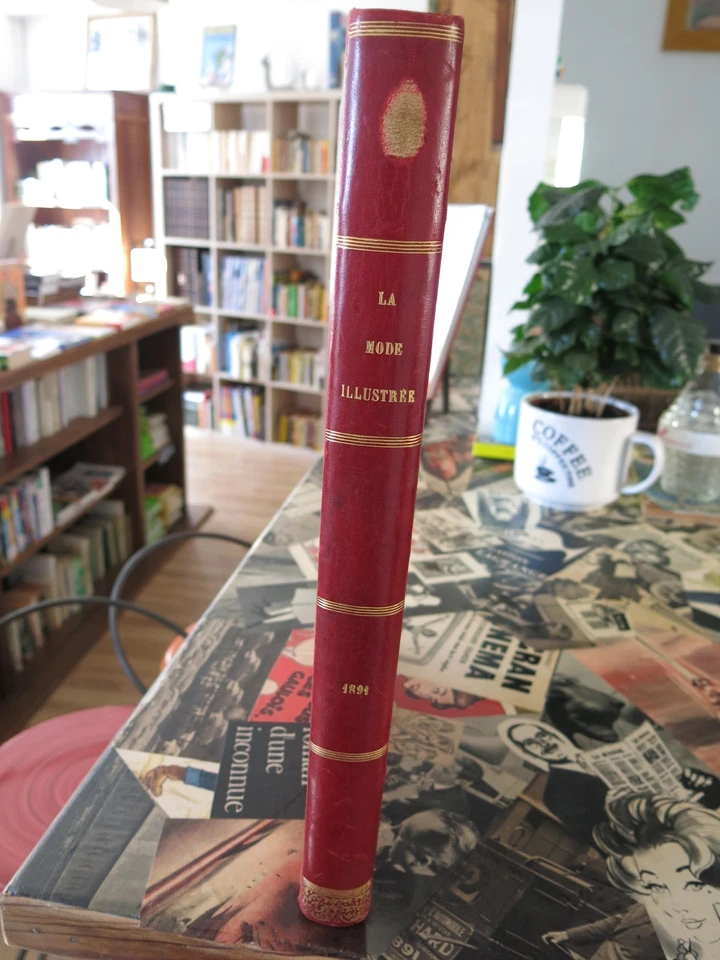 La Mode illustrée (relié). Année 1891 complète (52 numéros + 52 suppléments) - Photo 1/4