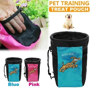 Dog Training Pet Treat Pouch Puppy Agility Bait Training Food Snack Pouch Bag AU - Picture 1 of 13