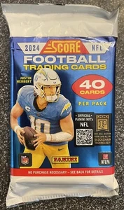 2024 Panini Score Football Sealed HOBBY Pack - (40% Chance of Autograph Card) - Bild 1 von 1