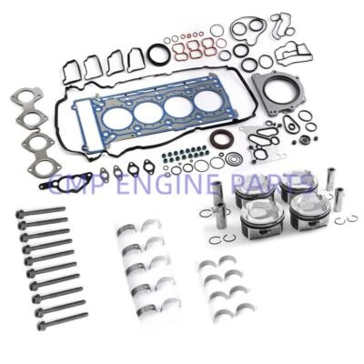 M271 Engine Pistons Gasket Kit For Mercedes-Benz C250 C260 E200 E250 CGI 1.8T — 第 1/4 张图片