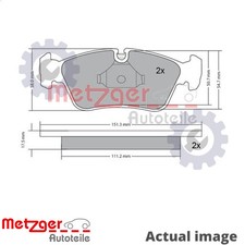 BRAKE PAD SET DISC BRAKE FOR BMW 3/E6/Sedan/Convertible/Compact/Z/Roadster/E46  