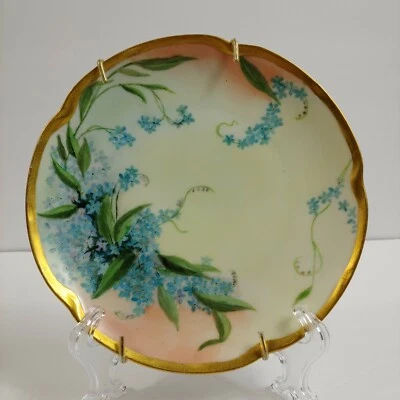 Plato de coleccionista antiguo J&C Louise Bavaria Foto 1 de 4