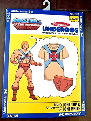 2015 HE-MAN MAESTROS DEL UNIVERSO XL UNDEROOS DISFRAZ DE HALLOWEEN PARA HOMBRE? 80’s Foto 1 de 4