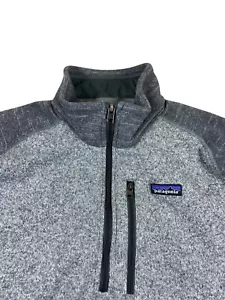 mens patagonia half zip pullover Gray Size Large - Picture 1 of 5