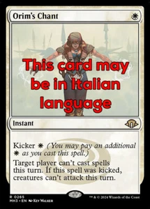 MTG ORIM's CHANT EXC - CANTO DI ORIM 265 - MH3 - MAGIC - Picture 1 of 1