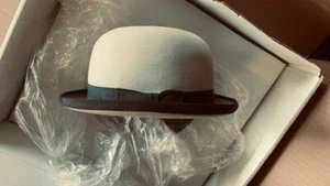 Le Cheval LTD. Derby Saddleseat * Gray sz 6 1/2 *GC with Dark Gray Trim - Picture 1 of 3