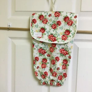 PLASTIC BAG GROCERY HOLDER HANGING STORAGE DISPENSER ORGANIZER, PIONEER WOMEN - Picture 1 of 3