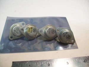 NEW 4 PCS GENERAL ELECTRIC GE-239 TRANSISTORS PNP 10A 60V 90W P5525 - Bild 1 von 3