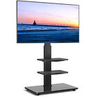 Universal Floor TV Stand with Swivel Mount for 32"-65"Flat Screen TV