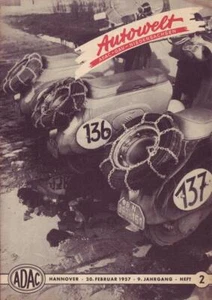Autowelt ADAC-Gau-Baja Sajonia ADAC Hannover cuaderno 2/1957 20.02.1957 - Imagen 1 de 1