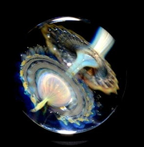 RYAN WHITMORE GLASMARMOR/1,050" - ELFENBEIN SPITZENBLÜTENBLÄTTER - WEISS, ELFENBEIN, GELB, MAGENTA   - Bild 1 von 15