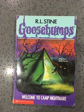 Goosebumps - 9 - Welcome To Camp Nightmare - Paperback Book - R L Stine