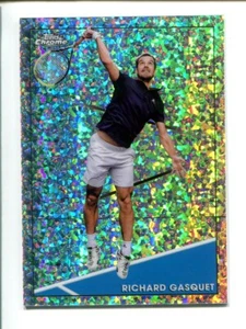 2021 Topps Chrome Mini-Diamond Refractor #25 Richard Gasquet /125🎾 - Picture 1 of 2