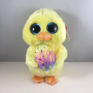 Ty Beanie Boos 2025 MARIGOLD the Chick with Easter Egg 6" NEW Plush Stuffed Toy - Picture 1 of 6