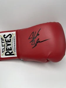 Shakur Stevenson Handsigniert/Autogramm Cleto Reyes Boxhandschuh - Bild 1 von 2