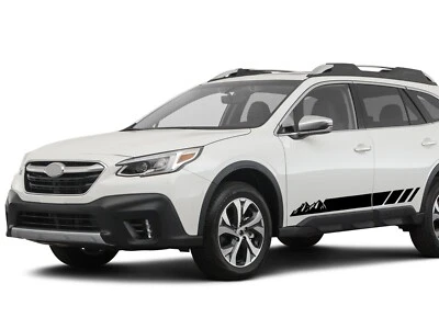Calcomanía adhesiva gráfica rayas montaña baja compatible con Subaru Outback Foto 1 de 3
