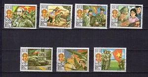 Vietnam 1984 Armée populaire 7 timbres oblitérés /TE5291 - Picture 1 of 1