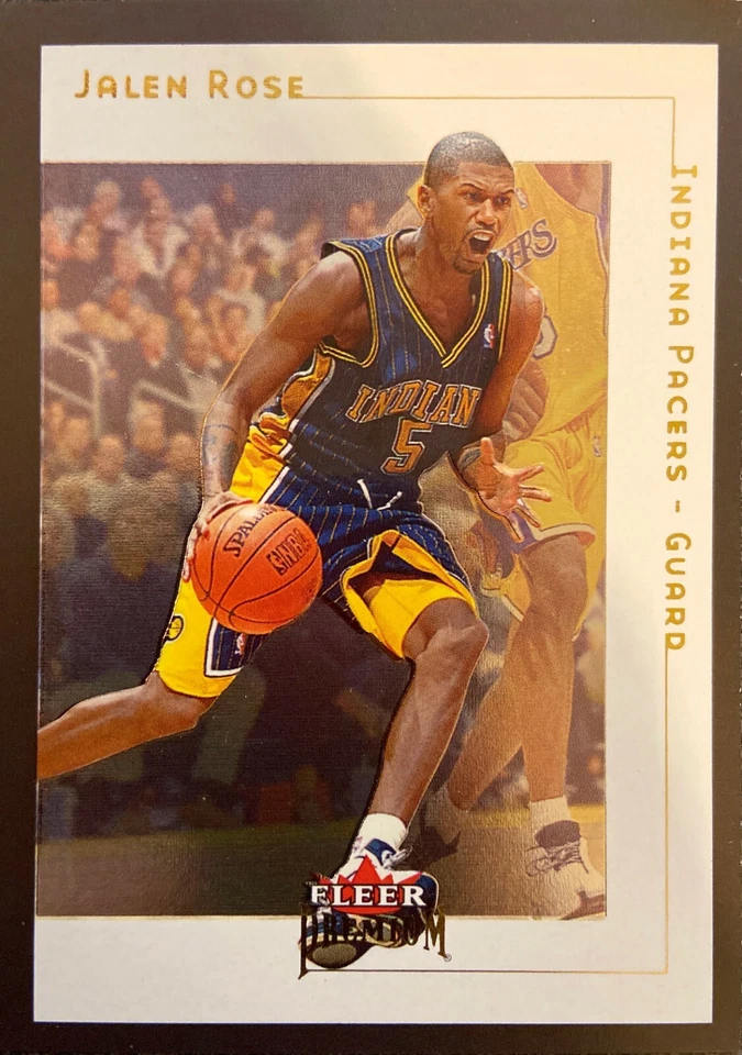 Jalen Rose Fleer Premium 01-02 #149 Indiana Pacers - Image 1 of 1