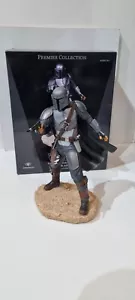 Star Wars The Mandalorian Premier Collection Statua 25 CM Diamond Select - Foto 1 di 11